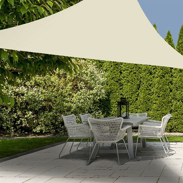Πανί Σκίασης Τριγωνικό Gardalux 3 x 3 x 3 m Κρεμ C46400500 K170103451 - 2