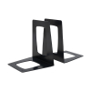 Πλαστικoi βιβλιοστάτες 123ink μαύροι 17,8 x 15,6 x 13,8 εκ. (2 τεμάχια) 301209 - 2