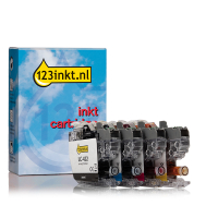 Προσφορά: Η έκδοση 123ink αντικαθιστά το Brother LC-422 Black + 3 Colours 4-pack