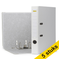 Προσφορά: Κλασέρ Αρχειοθέτησης 123ink Α4 Πλαστικό 50 mm White 5Τεμ