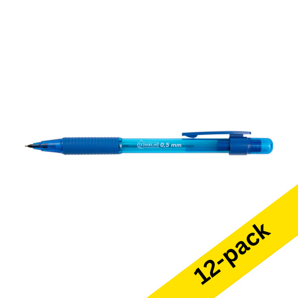 Προσφορά: Μηχανικό Μολύβι 123ink 0,5 mm Μπλε 10Τεμ 301786 - 1