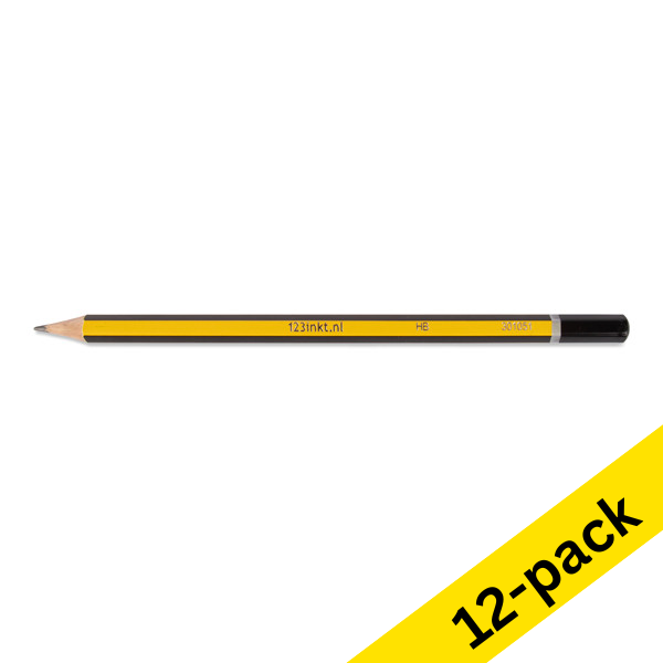 Προσφορά: Μολύβια 123ink (HB) 12Τεμ 301059 - 1