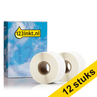 Προσφορά: Συμβατές Ετικέτες Dymo S0722400 / 99012 Large Address (123ink) 6x 2-pack 653100