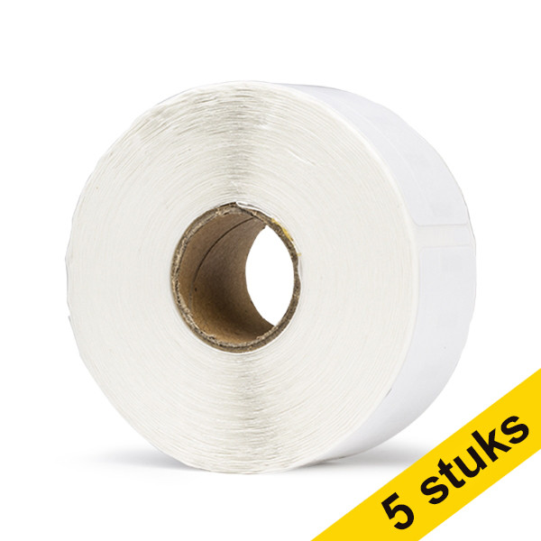 Προσφορά: Συμβατές Ετικέτες Dymo S0722440 / 99015 Large (123ink) 5-pack 650526 - 1