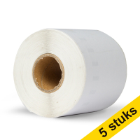 Προσφορά: Συμβατές Ετικέτες Dymo S0722480 / 99019 Large Lever Arch Labels 190 x 59mm White (123ink) 5-pack 650548