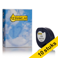 Προσφορά: Συμβατή Ταινία Dymo S0721510 / 91200 4m x 12mm White (123ink) 10-pack 650773