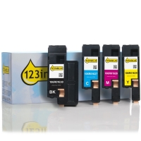 Προσφορά: Συμβατό Toner Xerox 106R01630/29/28/27 Black + 3 Colour (123ink) 4-pack 130185