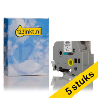 Προσφορά: 5x 123ink έκδοση αντικαθιστά την ταινία Brother TZe-S251 μαύρο σε λευκό 24 mm 653084