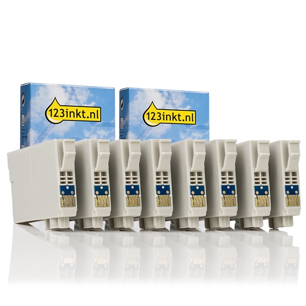 Προσφορά: Epson T089 Black + Colours (123ink) 8-pack 110011 - 1