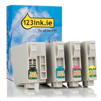 Προσφορά : Συμβατό Μελάνι Epson 34 (T3466) BK/C/M/Y 4-pack (123ink) 127033