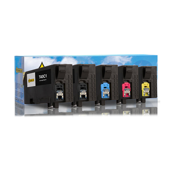 Προσφορά : Συμβατό Μελάνι Epson T40C 2 Black + 3 Colours (123ink) 5-pack 160833 - 1