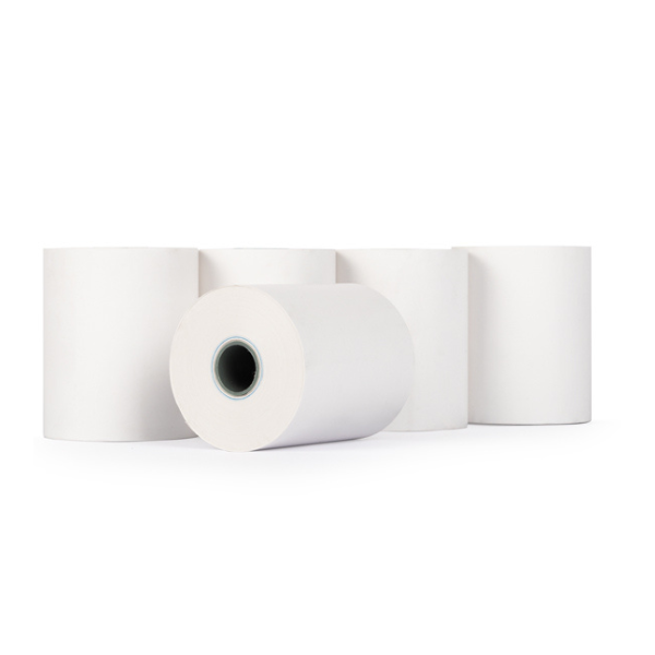 Ρολό ταμειακής μηχανής 123ink, θερμό, 57 mm x 65 mm x 12 mm (5-συσκευασία) 300322 - 1
