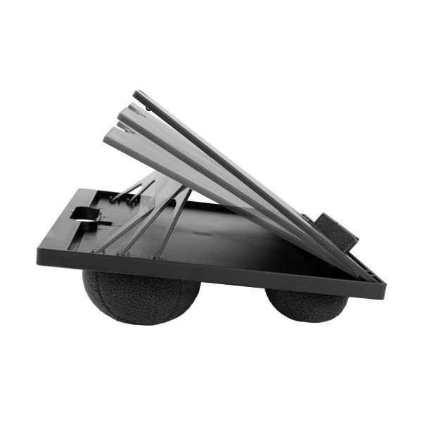 Ρυθμιζόμενη βάση φορητού υπολογιστή 123ink με μαξιλαράκι αγκαλιάς, μαύρη 302726 - 1