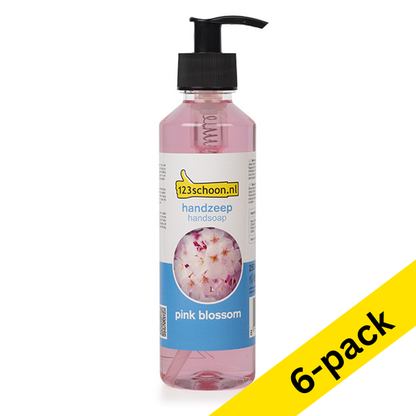 Σαπούνι Χεριών 123ink Eco Pink Blossom, 250ml 6-pack  SDR06210 - 1