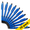 Στυλό 123ink 10 τμχ Blue