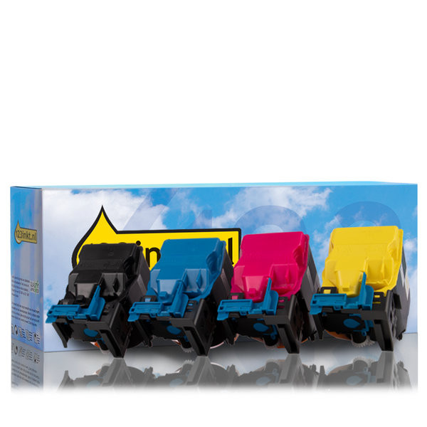 Συμβατά Toner Konica Minolta: TNP-27K/C/M/Y Black + 3 Colours (123ink) 131905 - 1