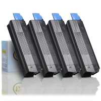 Συμβατά Toner OKI 42127408/07/06/05 BK/C/M/Y (123ink) 4-pack 130050