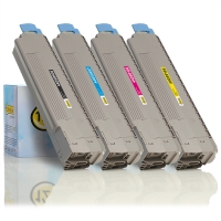 Συμβατά Toner OKI 44059108/07/06/05 BK/C/M/Y (123ink) 4-pack 130076