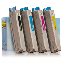 Συμβατά Toner OKI 45862818/16/15/14 BK/C/M/Y (123ink) 4-pack 130603
