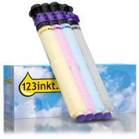 Συμβατά Toner Ricoh IM C6010: Black + 3 Colours (123ink) 125361