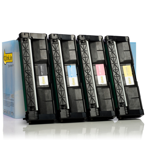 Συμβατά Toner Ricoh SP C250E 4-pack (123ink) 125340 - 1