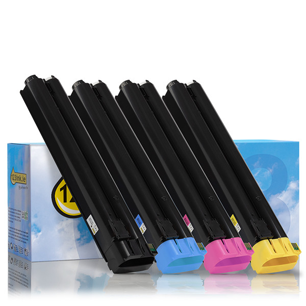 Συμβατά Toner Xerox 006R01642/43/44/45 BK/C/M/Y (123ink) 4-pack 131970 - 1