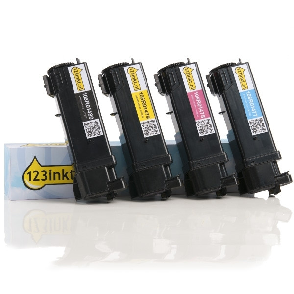 Συμβατά Toner Xerox 106R01480/77/78/79 BK/C/M/Y (123ink) 4-pack 130159 - 1