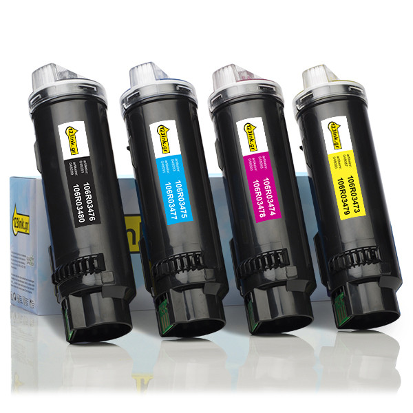 Συμβατά Toner Xerox 106R03480/477/478/479 BK/C/M/Y 4-pack (123ink) 130196 - 1
