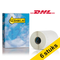 Συμβατές Ετικέτες Dymo 2166659 Large Address 102 x 210 mm DHL (123ink) 6-pack 650889