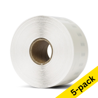 Συμβατές Ετικέτες LW650 S0722410 / 99013 Διευθύνσεων Φαρδιές Transparent (123ink) 5-pack S0722410C 650752