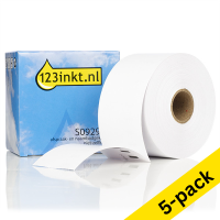 Συμβατές Μη αυτοκόλλητες Ετικέτες LW650 S0929100 Ραντεβού & Ονόματος (123ink) 5-pack S0929100C 650747