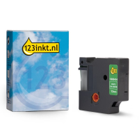 Συμβατή Ταινία Dymo 1805414 IND Rhino Vinyl White on Green 5.5m x 12 mm (123ink) 088641