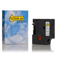 Συμβατή Ταινία Dymo S0718160 / 18508DMO IND Rhino Permanent Polyester Βlack on Transparent 5.5m x 9mm (123ink) 088677