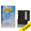 Συμβατή Ταινία Dymo S0718240 / 18482 IND Rhino Permanent Polyester 5,5m x 9mm Black on White (123ink) 5-pack 650590 - 1