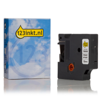 Συμβατή Ταινία Dymo S0718600 / 18444 IND Rhino Vinyl 5,5m x 12mm Black on White (123ink)
