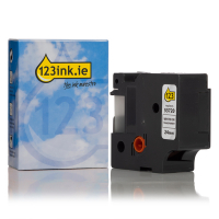 Συμβατή Ταινία Dymo S0721000 / 53720 White on Transparent 7m x 24 mm (123ink) 088437