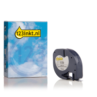 Συμβατή Ταινία Dymo S0721730 / 91208 4m x 12mm Metallic Silver (123ink)