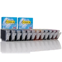 Συμβατό Μελάνι Canon BCI-6 series 12-pack (123ink) 4705A002C 4706A002C 4707A002C 4708A002C 4709A002C 120200