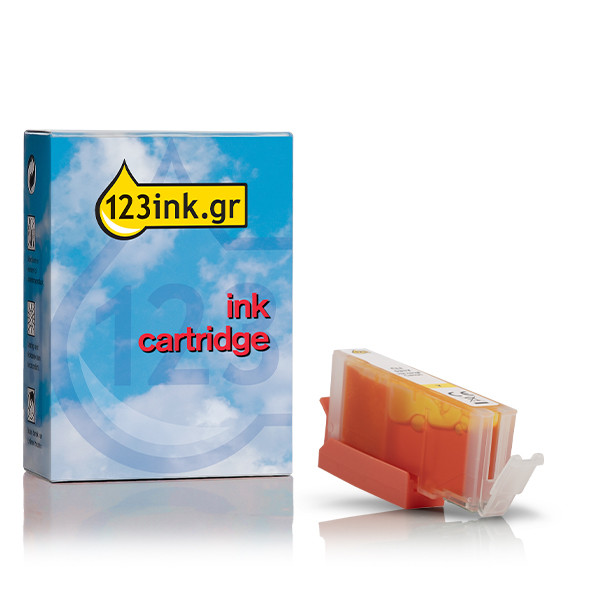 Συμβατό Μελάνι Canon CLI-531Y Yellow (123ink) 017651 - 1