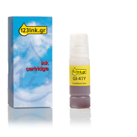 Συμβατό Μελάνι Canon GI-41Y Yellow (123ink)