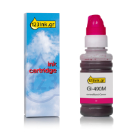 Συμβατό Μελάνι Canon GI-490M Magenta (123ink)
