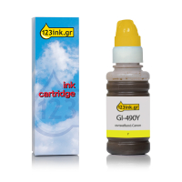 Συμβατό Μελάνι Canon GI-490Y Yellow (123ink)