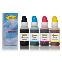 Συμβατό Μελάνι Canon GI-51 BK/C/M/Y 4-pack (123ink) 4529C001C 4546C001C 4547C001C 4548C001C 127164