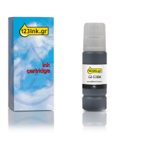 Συμβατό Μελάνι Canon GI-53BK Black (123ink)