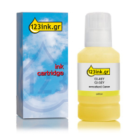 Συμβατό Μελάνι Canon GI-56Y Yellow (123ink) 4432C001C 016053