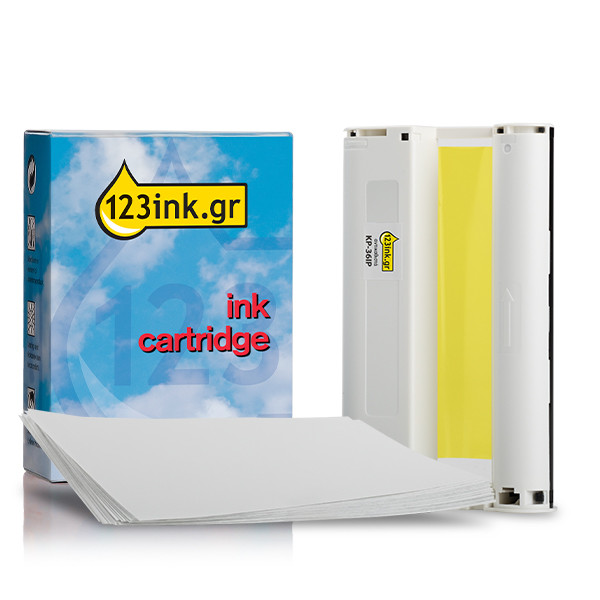 Συμβατό Μελάνι Canon KP-36IP & Photo Paper (123ink) 018001 - 1