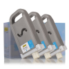 Συμβατό Μελάνι Canon PFI-703C High Capacity Cyan 3-pack (123ink) 132097 - 1