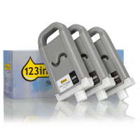 Συμβατό Μελάνι Canon PFI-703MBK High Capacity Matte Black 3-pack (123ink) 2962B003C 132099