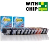 Συμβατό Μελάνι Canon PGI-520BK/CLI-521BK/C/M/Y/GY 12-pack (123ink) 127117 - 1