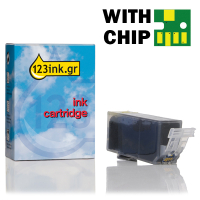Συμβατό Μελάνι Canon PGI-520BK Black (123ink) 2932B001C 018450
